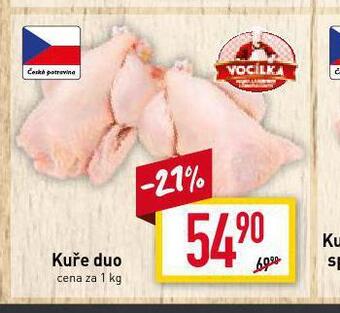 Billa Kuře duo nabídka