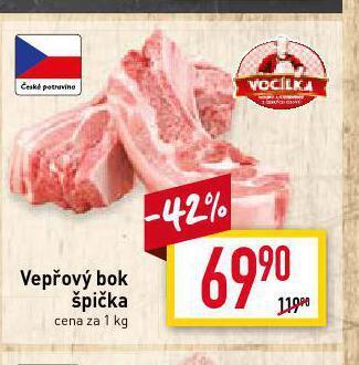 Billa Vepřový bok špička nabídka
