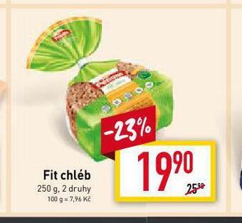 Billa Fit chléb nabídka