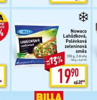 Billa Polévková zeleninová směs nabídka