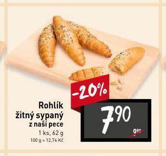 Billa Rohlík žitný sypaný nabídka