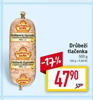 Billa Drůbeží tlačenka nabídka