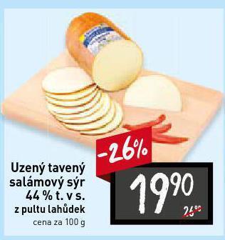 Billa Uzený tavený salámový sýr nabídka