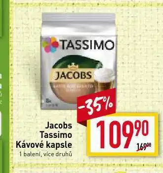 Billa Kávové kapsle tassimo nabídka