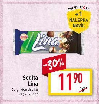 Billa Sedita lina nabídka