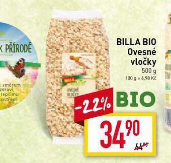 Billa Ovesné vločky nabídka