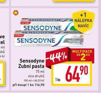 Billa Sensodyne zubní pasta nabídka