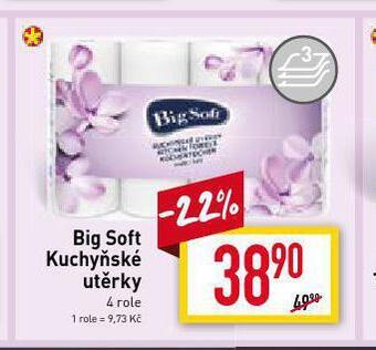 Big soft kuchyňské utěrky
