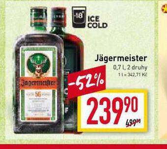 Billa Jagermeister nabídka