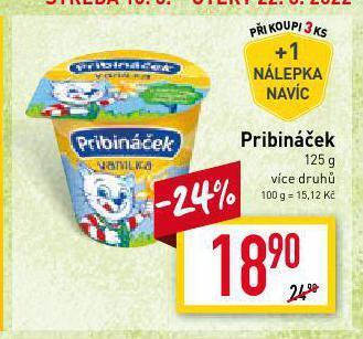 Billa Pribináček nabídka