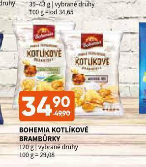 Terno Bohemia kotlíkové brambůrky nabídka