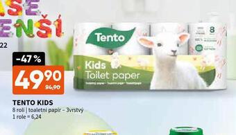 Terno Tento toaletní papír nabídka