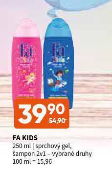 Terno Fa kids sprchový gel nabídka
