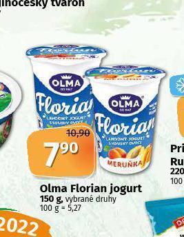 Coop Olma florian jogurt nabídka