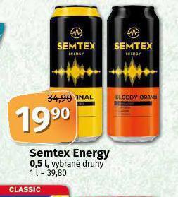 Coop Semtex energy drink nabídka