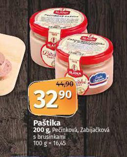 Coop Paštika nabídka