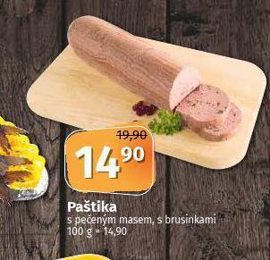 Coop Paštika nabídka