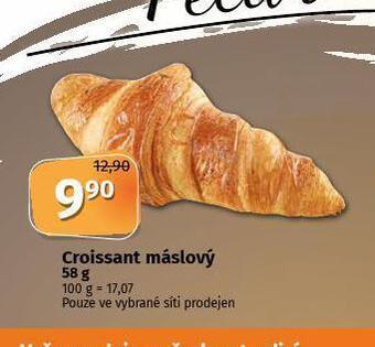 Coop Croissant máslový nabídka