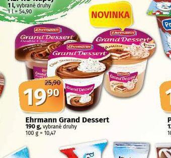 Coop Ehrmann grand dessert nabídka