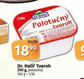 Coop Dr. halíř tvaroh nabídka