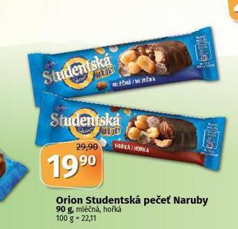 Coop Orion studentská pečeť naruby nabídka
