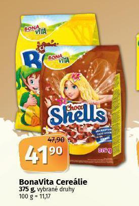Coop Bonavita cereálie nabídka