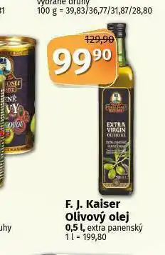 F. j. kaiser olivový olej