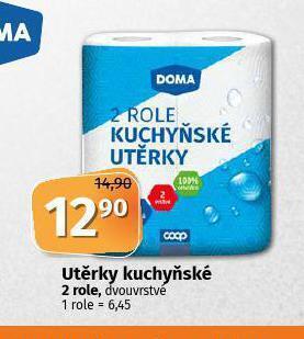 Coop Utěrky kuchyňské nabídka