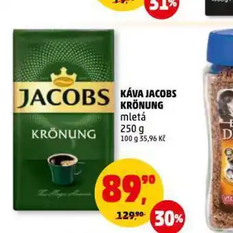 Penny Market Káva jacobs krönung mletá nabídka