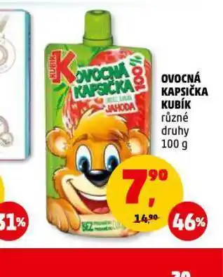Penny Market Kubík ovocná kapsičky nabídka