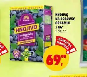 Penny Market Hnojivo na borůvky orgamin 1 kg nabídka