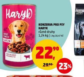 Penny Market Haryk konzerva pro psy nabídka