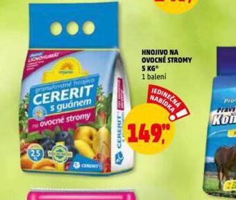 Penny Market Hnojivo na ovocné stromy 5 kg nabídka