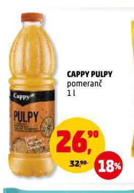 Penny Market Cappy pulpy nabídka