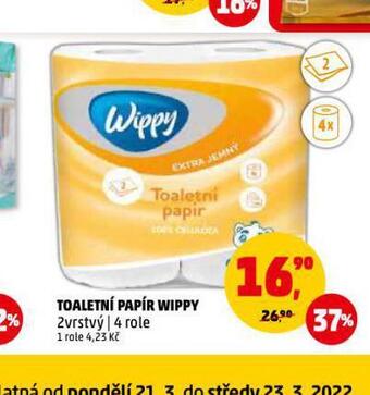 Penny Market Wippy toaletní papír nabídka