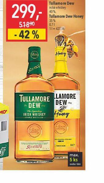 Globus Tullamore dew 40% nabídka