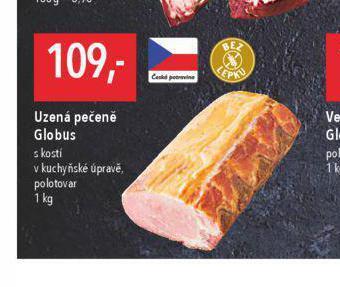 Globus Uzená pečeně s kostí nabídka