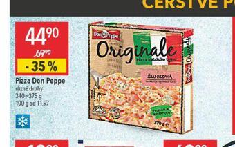 Globus Pizza don peppe nabídka
