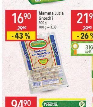 Globus Mamma lucia gnocchi nabídka