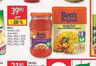 Globus Ben´s original rýže nabídka