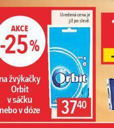 Globus Orbit žvýkačky nabídka