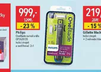 Philips one blade strojek na holení tváře a těla