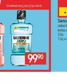 Globus Listerine ústní voda nabídka