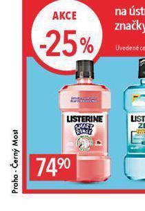 Globus Listerine ústní voda nabídka