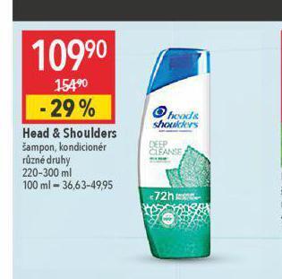 Globus Head&shoulders šampon nabídka