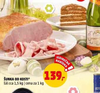 Penny Market Šunka od kosti nabídka