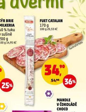 Penny Market Fuet catalan nabídka