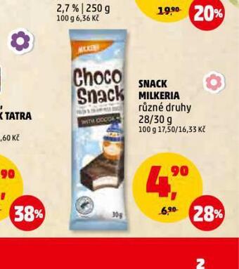 Penny Market Snack milkeria nabídka