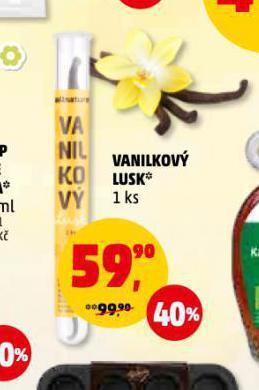 Penny Market Vanilkový lusk nabídka