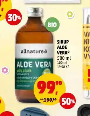 Penny Market Sirup ale vera nabídka